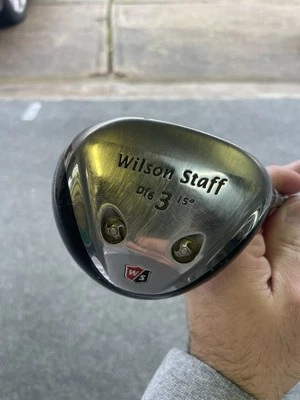 Wilson Staff DF6 3 Fairway Wood 15* Aldila NVS-DL 75g Stiff Graphite Mens RH 43” - Image 1 of 4