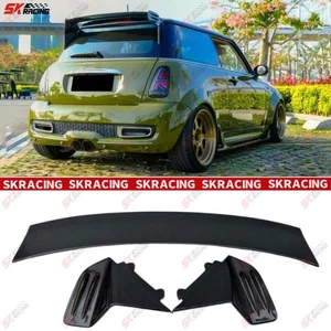 Carbon Fiber/Unpainted FRP Rear Roof Spoiler Wing Fits 2007-12 Mini R56 Cooper S - Picture 1 of 24