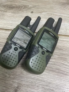 (2) Working - Garmin Rino 120 Handheld Hiking GPS Navigator & 2-Way Radio - Used - Picture 1 of 7