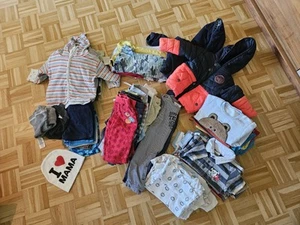 Kleiderpaket Junge 74 + 74/80, 68 Teile, Esprit, Pullis, Bodys, Jacken, Hosen.. - Bild 1 von 24