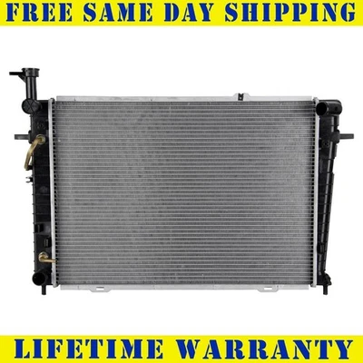 New Radiator For 05-10 Kia Sportage 05-09 Hyundai Tucson 2.7L 2.0L Auto A/C - Image 1 of 4