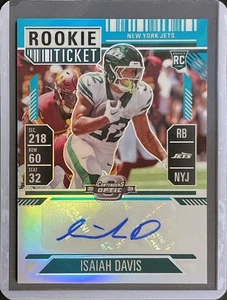 Isaiah Davis Auto - Rookie - 2024 Panini Contenders Optic Football - /99  - Bild 1 von 1
