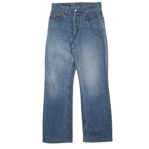 LEVIS 552 Jeans Straight Fit Blue Denim Trousers Womens Vintage UK8 - Picture 1 of 8