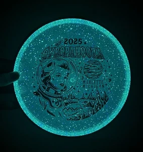 🔥 2025 Gyropalooza Particle Glow Grey Proton Particle MVP 174g 🔥 - Picture 1 of 5