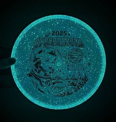 🔥 2025 Gyropalooza Particle Glow Grey Proton Particle MVP 174g 🔥 - Image 1 of 4