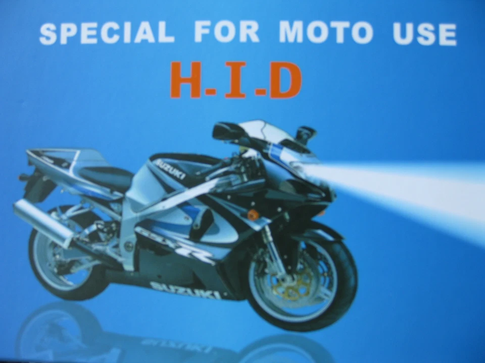 Harley-Davidson HID Xenon Light Headlamp Slimline Conversion Slim Kit H4 Hi/Lo - Image 1 of 1