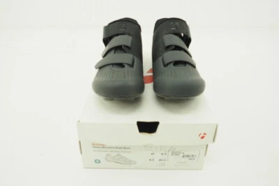 Nuevo Bontrager Vostra Mujer Zapatos de Ciclismo de Carretera EU 41 / US 9.5 Negro/Gris Foto 1 de 4