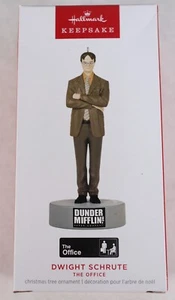 2023 Hallmark Keepsake Magic Sound The Office Dwight Schrute Ornament New - Picture 1 of 3