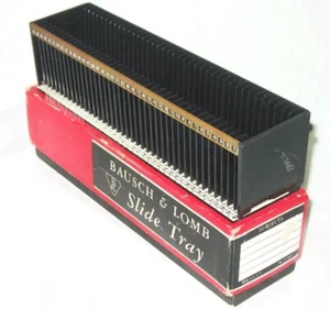 BANDEJA CARGADOR BAUSCH & LOMB 40 DIAPOSITIVAS - PARA PROYECTOR DE DIAPOSITIVAS 2 x 2 35 mm # 63-25-42 - Imagen 1 de 4