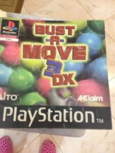 BUST A MOVE 3 DX TAITO PS1 -pal -libretto di istruzioni - Foto 1 di 1