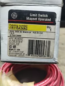INTERRUPTOR LÍMITE, GE- CR115A24AC OPERADO POR IMÁN - Imagen 1 de 2
