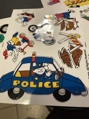 Colorforms Wall To Wall Fun CF 2179b City LimitsVintage 1990 - Image 1 of 4