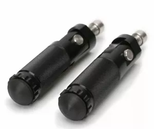 Pedane Pieghevoli Nero moto pitbike minigp ovhale motard cross Pedalini Cnc - Bild 1 von 1