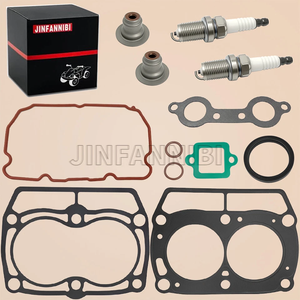 Top End Cylinder Gasket Kit & Spark Plug for Polaris RZR 800 RZR S 800 2011-2014 - Image 1 of 4