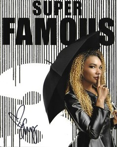 Emmy Raver-Lampman The Umbrella Academy autographed photo signed 8x10 #2 Allison