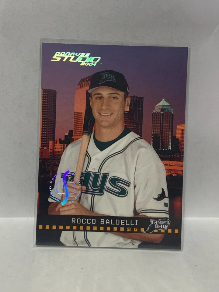 2004 Donruss Studio Press Proof #189 - Rocco Baldelli - #'d/100 - Image 1 of 1