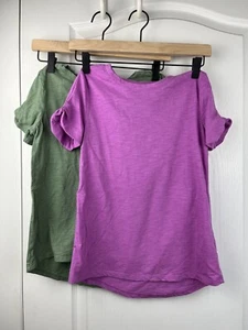 Gap Supersoft Tees SZ XL Lot Of 2!! Cross Tie Sleeve - Picture 1 of 12