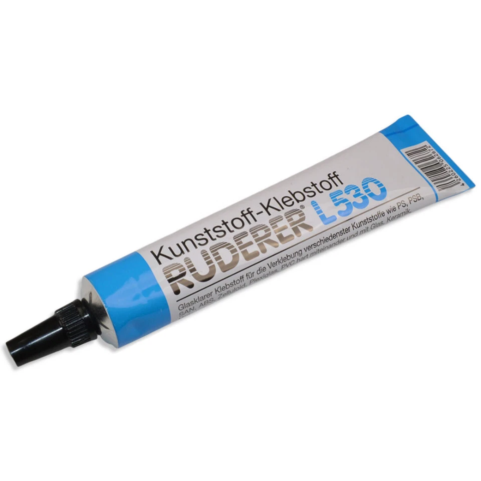 Ruderer L530 Kunststoffkleber Kunststoff Plexiglas PVC Kleber 20g - Bild 1 von 1