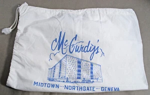 Vintage McCurdy's Logo New York Midtown Northgate Geneva Wäschesack - Bild 1 von 4