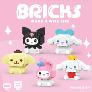 Kuromi Melody Duffy Anime Blocks Set Mini Building Blocks Challenging Gift - Picture 1 of 33