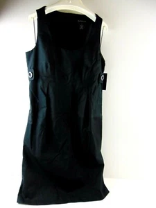 Rafaella Damen schwarz Stretch doppelt gewebt Kleid Größe 6 RM 17050 neu mit Etikett - Bild 1 von 12