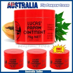 1/6x LUCAS' PAPAW OINTMENT 75g Pawpaw Cream Paw Paw Ointment Genuine - Picture 1 of 11