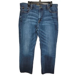 Lucky Brand 361 Vintage Straight Jeans Men's Size 38x34 Jeans Medium Wash - Picture 1 of 11