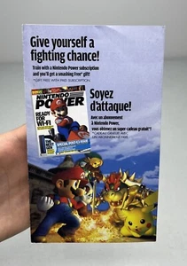 Nintendo GameCube Super Smash Bros. Nahkampf Nintendo Power Offer Promo Einsatz B - Bild 1 von 2