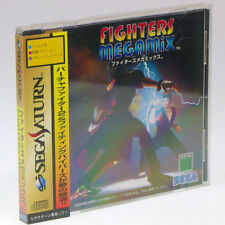 Virtua Fighters Megamix + SPINE CARD Sega Saturn Japan Import SS NTSC-J RARE !  