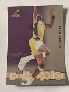 1998 Pinnacle WNBA Coast 2 Coast Lisa Leslie #3 Los Angeles Sparks Card - Picture 1 of 2
