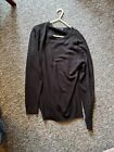 CO96 - Mens Pep&Co Jumper black colour medium only worn once in excellent condi
