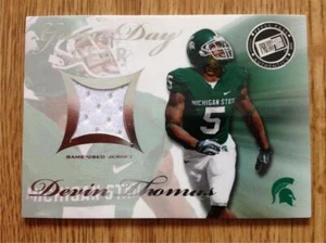 DEVIN THOMAS - 2008 Press Pass SE - Game Day Jerseys Silver - Michigan State - Picture 1 of 1