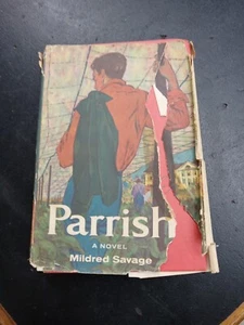 Parrish Mildred Savage 1958 1st Edition Hardcover Dust Jacket Plantation Life - Picture 1 of 9