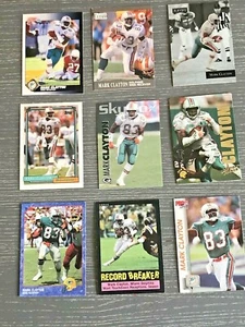 Lot 9 Mark Clayton Karten Miami Dolphins Lot 3523 - Bild 1 von 5