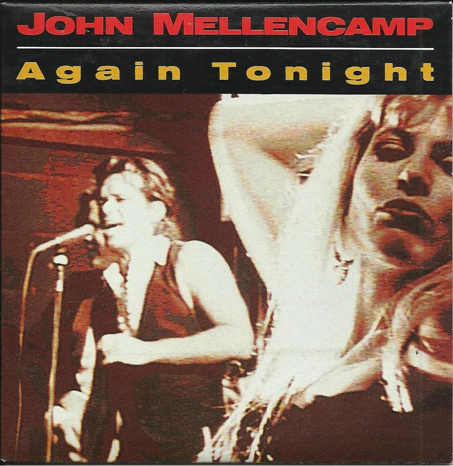 JOHN MELLENCAMP Again Tonight CARDED SLEEVE RADIO DJ PROMO CD single CDP 616 Foto 1 de 1