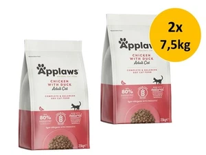 Applaws Hühnchen mit Ente | 2x 7,5kg Katzenfutter Sparpack - Bild 1 von 1