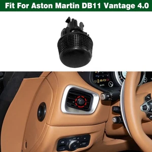 Front A/C Air Vent Adjust Switch Knob Black For Aston Martin DB11 Vantage 4.0 - Picture 1 of 12