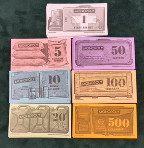 2013 Monopoly The Walking Dead Edition Replacement Money Stack - Picture 1 of 2