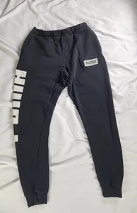 PUMA Black Sweatpants men’s Size M - Picture 1 of 9