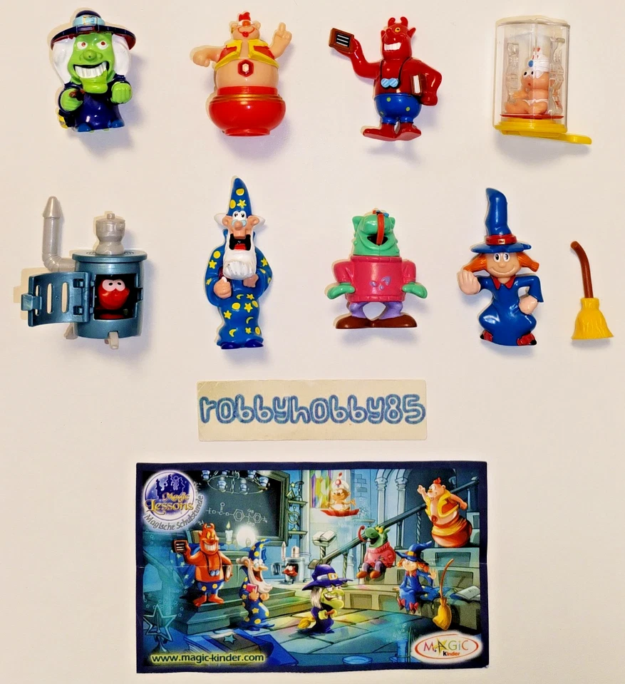 Komplettsatz Magic Lessons (2S-1 - 2S-90) + 8 BPZ Kinder Überraschung 2006/2007 - Bild 1 von 1
