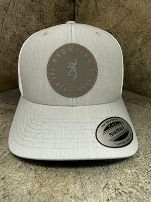 Gorra de béisbol Browning Axle 308752691 gris cierre a presión perfil medio Foto 1 de 2
