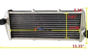 3 Row For Ultralight Rotax 912i, 912, 914 UL 4-STROKE ENGINE Aluminum Radiator - Picture 1 of 6