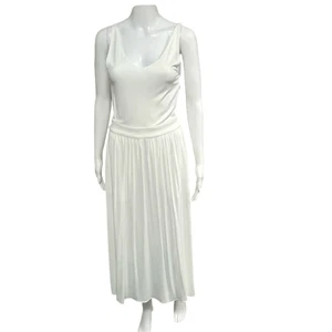 Rag & Bone Off White Tank Top Flow Botton Dress Sz S Ballet Core Bridal Dress - Picture 1 of 7
