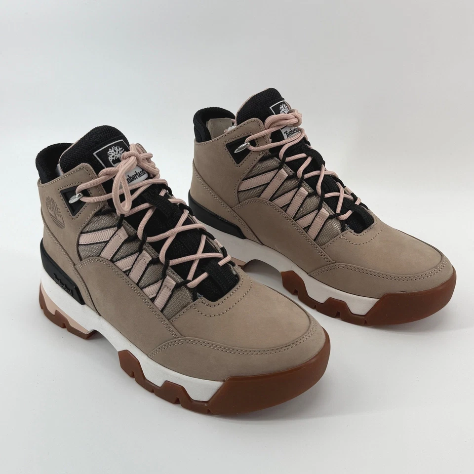 Timberland Euro Swift Hiker LT Beige Rosa Botines Mujer Talla 6 NUEVO Foto 1 de 4
