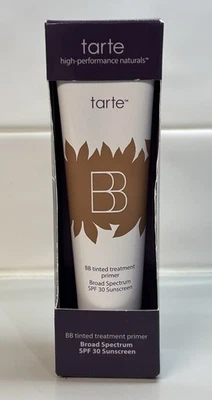 Tarte BB Tinted Treatment Primer Broad Spectrum SPF 30 Tan Deep 1 Oz New - Image 1 of 3