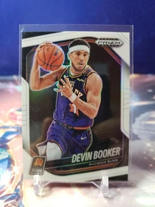 2024-25 Panini Prizm Black Devin Booker #11 White Prizm /175 Suns - Bild 1 von 3