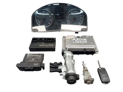 Steuergerät Motor Schließsatz Komplettset für VW  GOLF V 1K0920861 036906032AM - Immagine 1 di 4