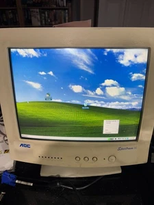 AOC Spectrum 5E 15" CRT Computer Monitor 1024 x 768 @ 60Hz for Retro Gaming - Picture 1 of 2