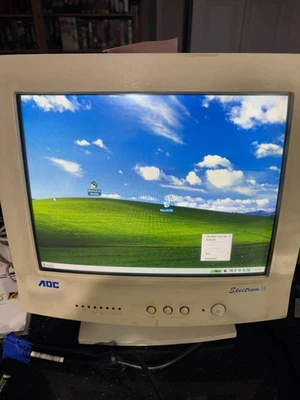 AOC Spectrum 5E 15" CRT Computer Monitor 1024 x 768 @ 60Hz for Retro Gaming - Image 1 of 2