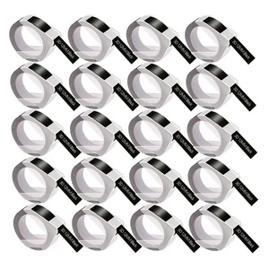 20PK Compatible for Dymo 3D Emobssing Tape 521209 Label Self-Adhesive 12mm - Picture 1 of 9